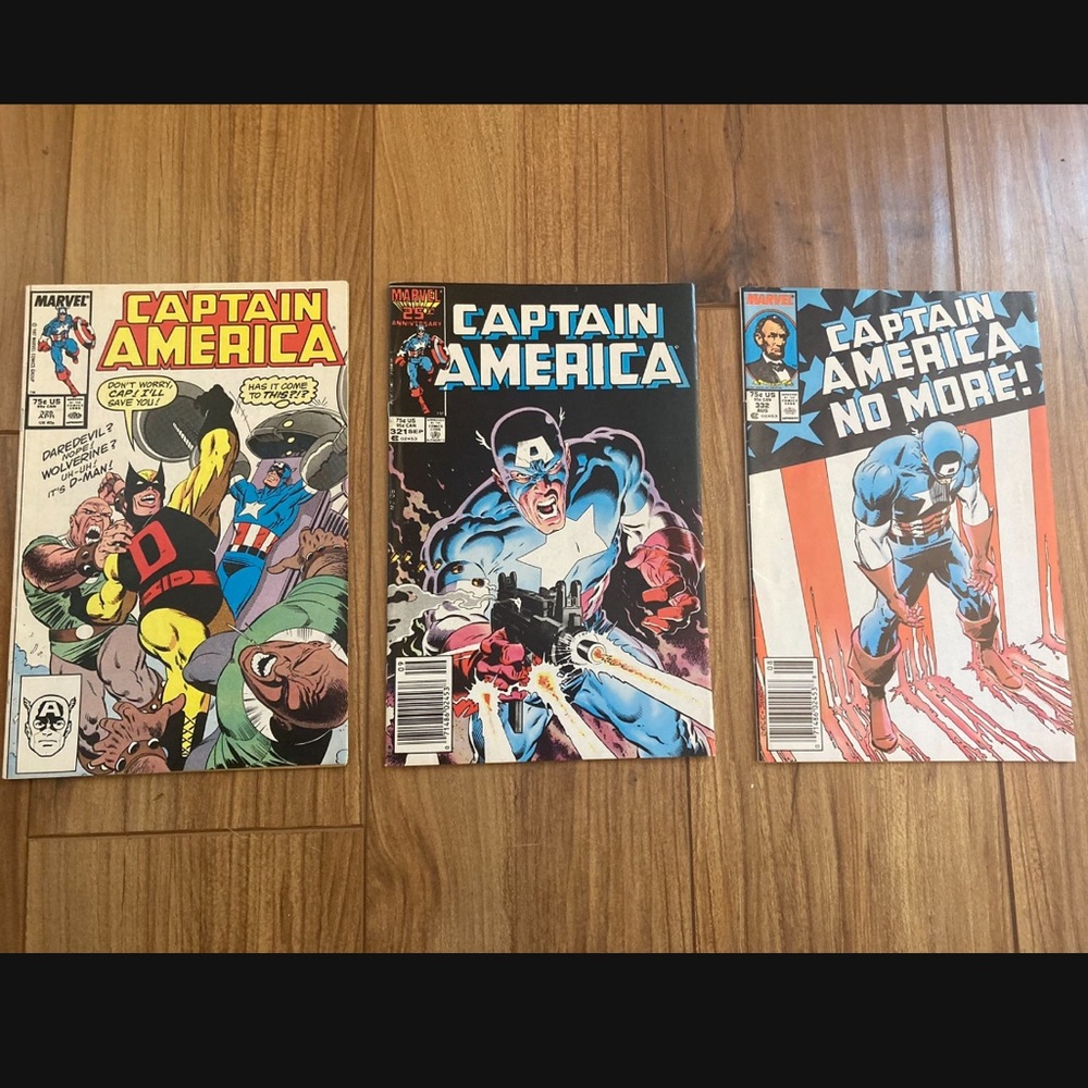 Marvel Captain America comics